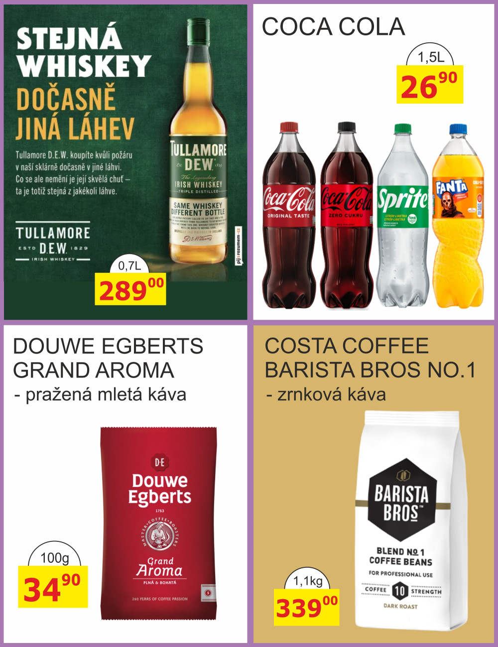 Leták BENE NÁPOJE leták - strana 3