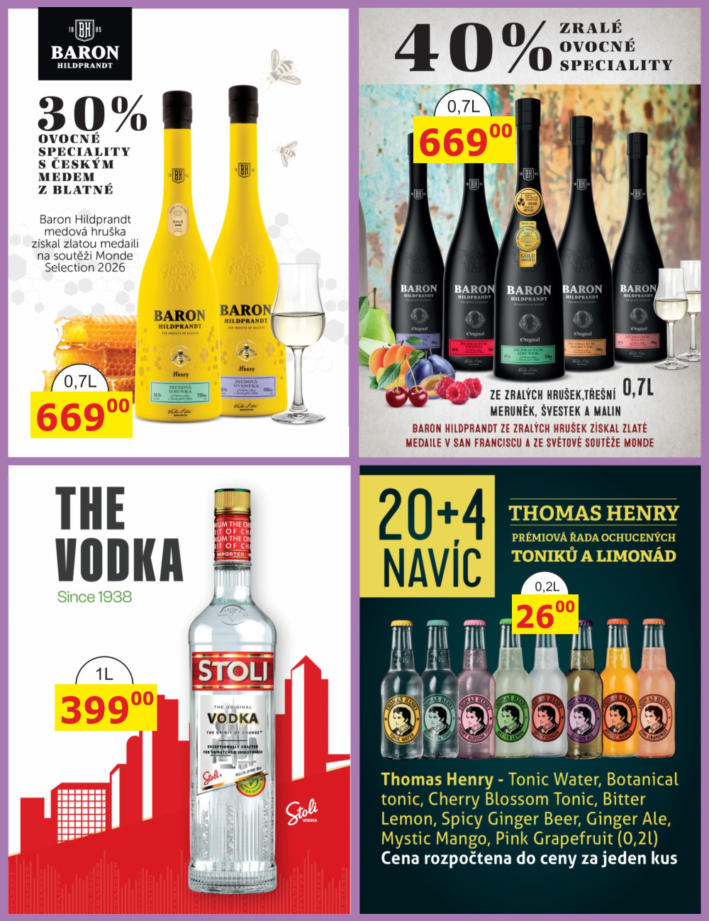 Leták BENE NÁPOJE leták - strana 42