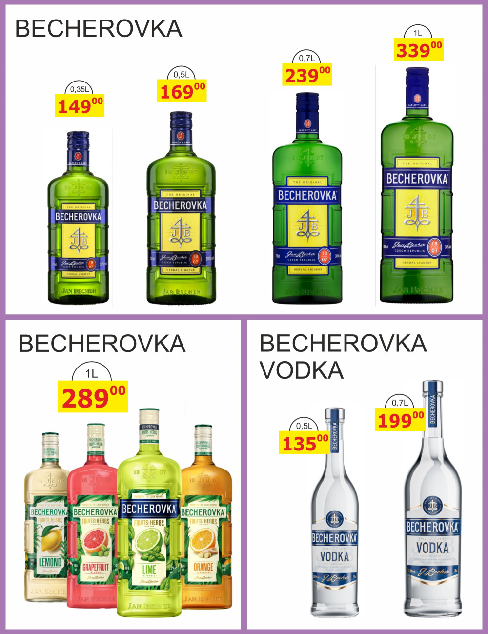 Leták BENE NÁPOJE leták - strana 46