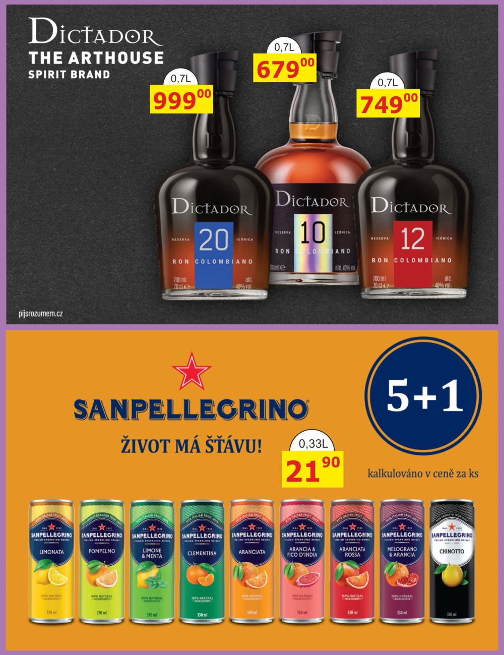 Leták BENE NÁPOJE leták - strana 50