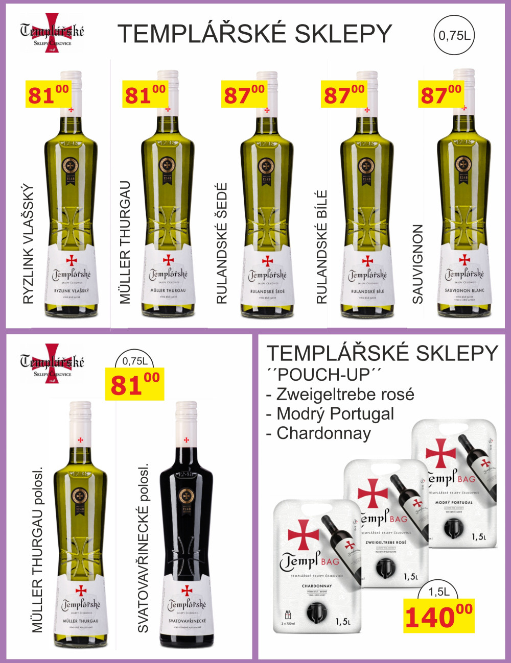 Leták BENE NÁPOJE leták - strana 52