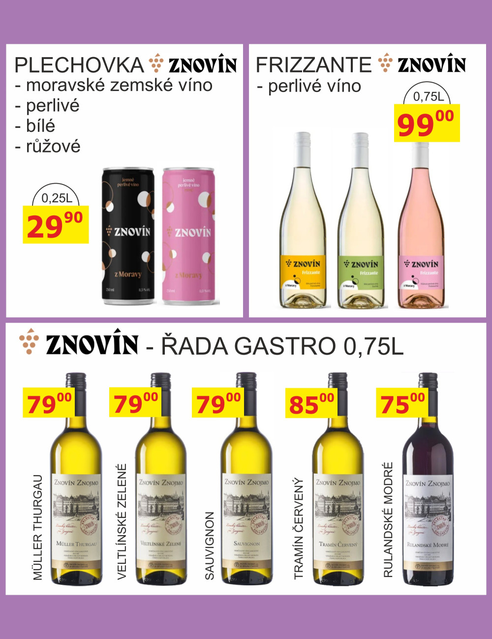 Leták BENE NÁPOJE leták - strana 61