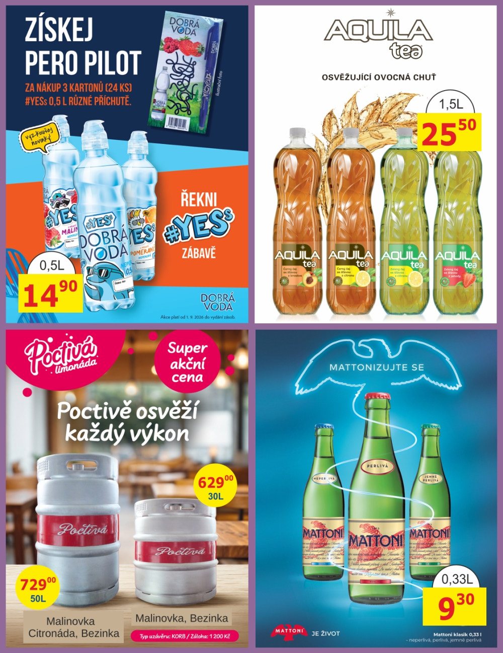 Leták BENE NÁPOJE leták - strana 6