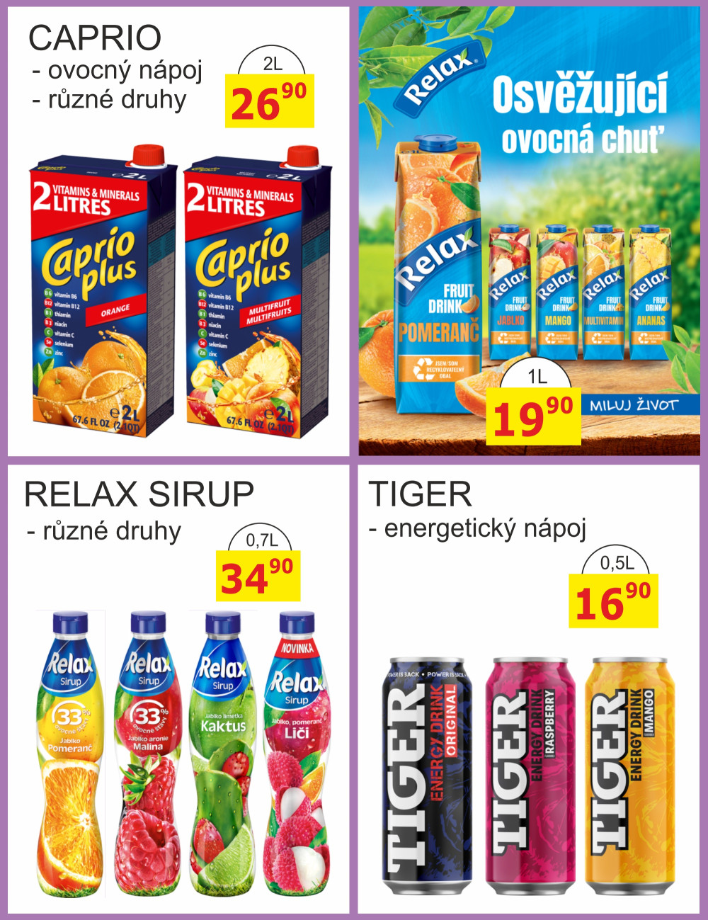 Leták BENE NÁPOJE leták - strana 8