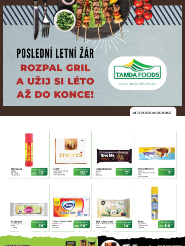 TAMDA FOODS leták