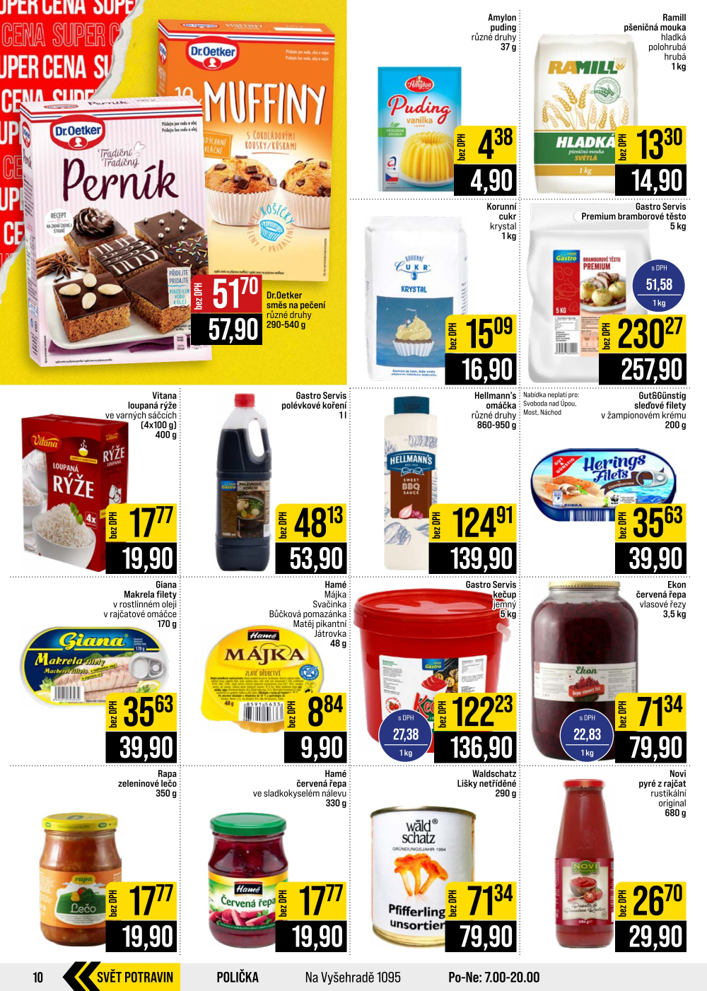 Leták JIP leták CC Cash & Carry - České Budějovice, Most, Náchod, Svoboda nad Úpou, Sušice - strana 10