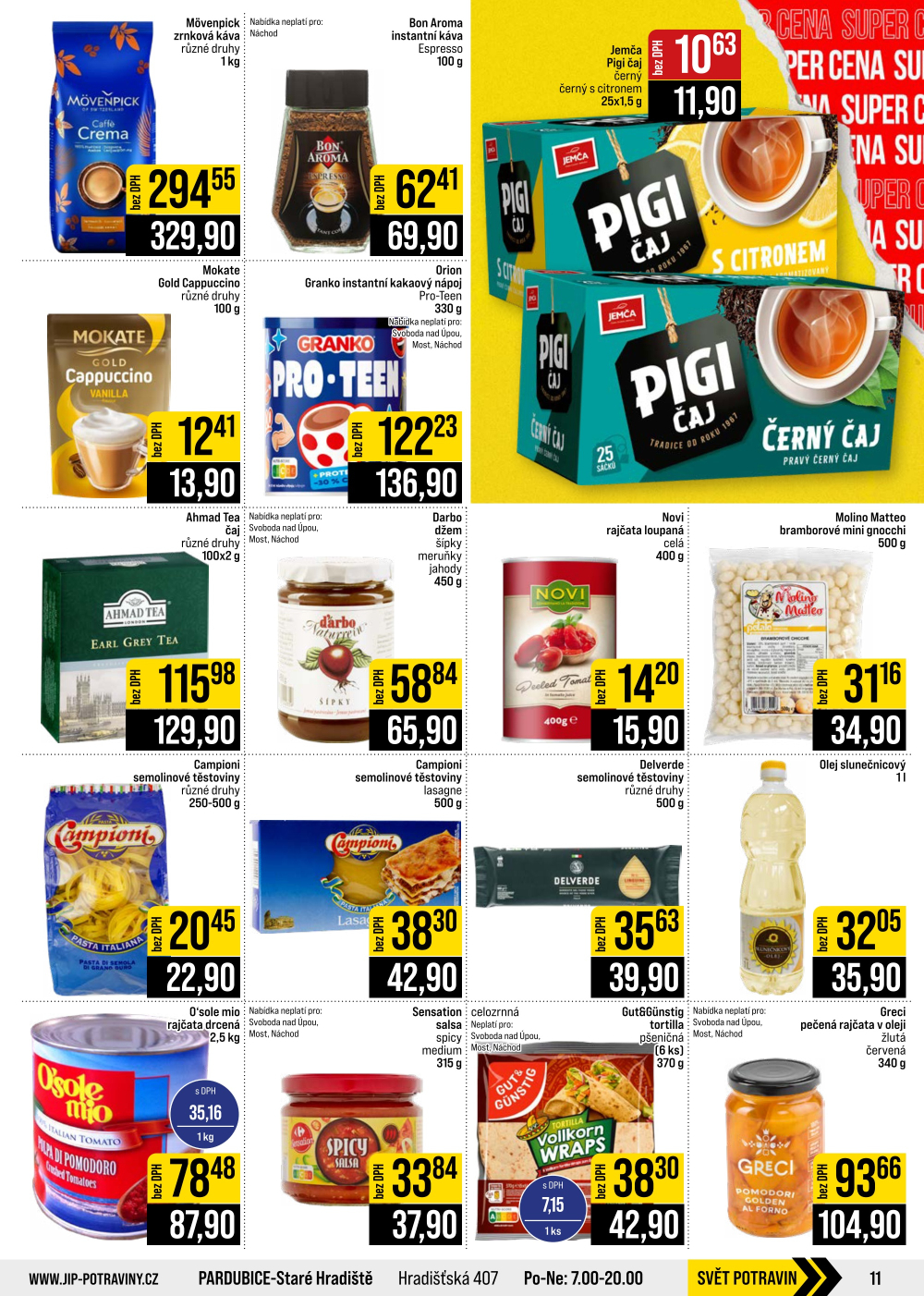 Leták JIP leták CC Cash & Carry - České Budějovice, Most, Náchod, Svoboda nad Úpou, Sušice - strana 11