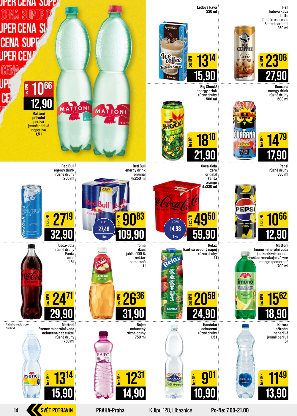 Leták JIP leták CC Cash & Carry - České Budějovice, Most, Náchod, Svoboda nad Úpou, Sušice - strana 14
