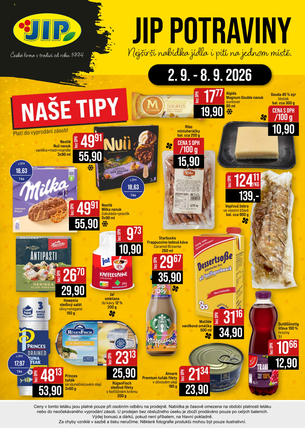 Leták JIP leták CC Cash & Carry - České Budějovice, Most, Náchod, Svoboda nad Úpou, Sušice - strana 24