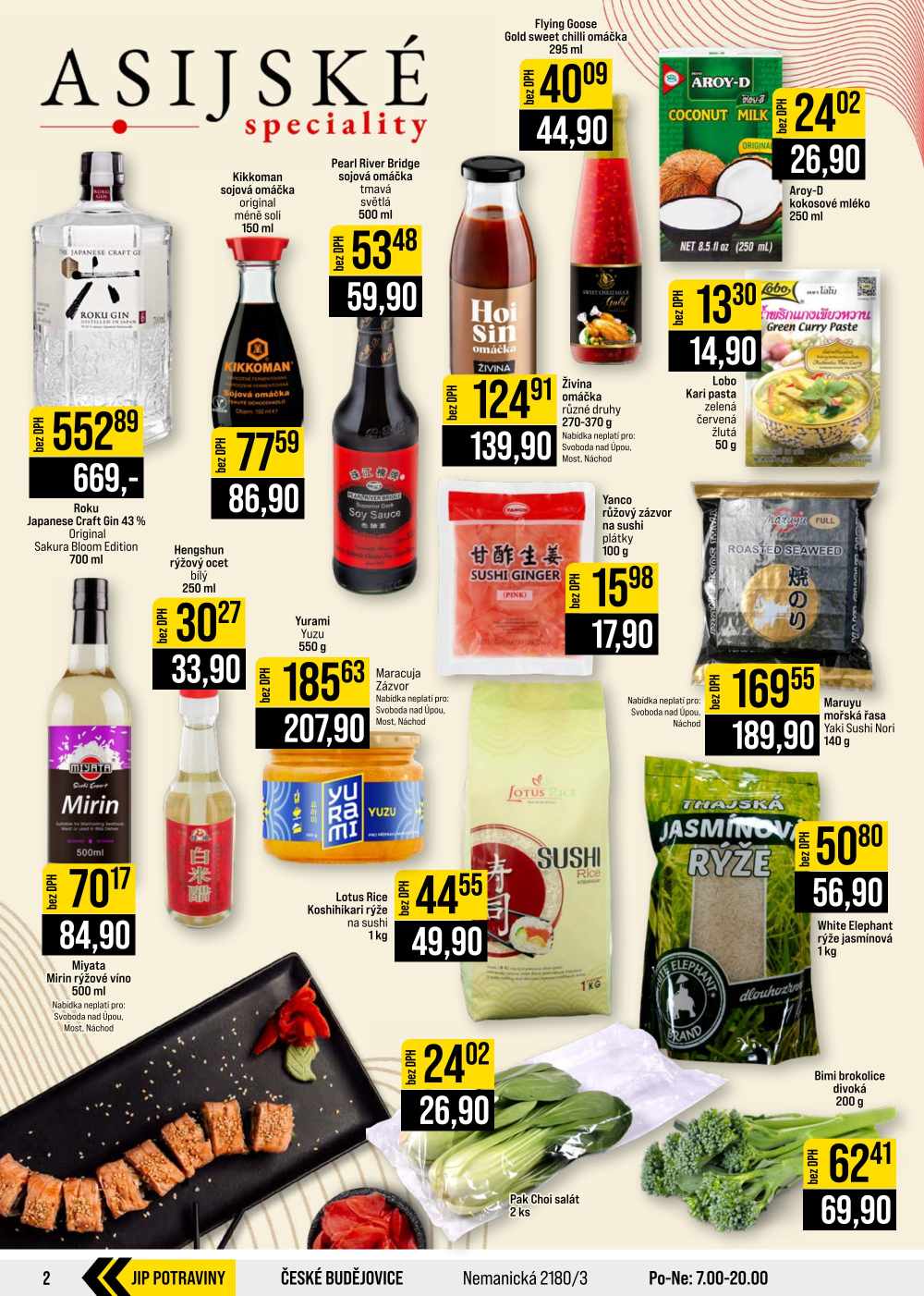 Leták JIP leták CC Cash & Carry - České Budějovice, Most, Náchod, Svoboda nad Úpou, Sušice - strana 2