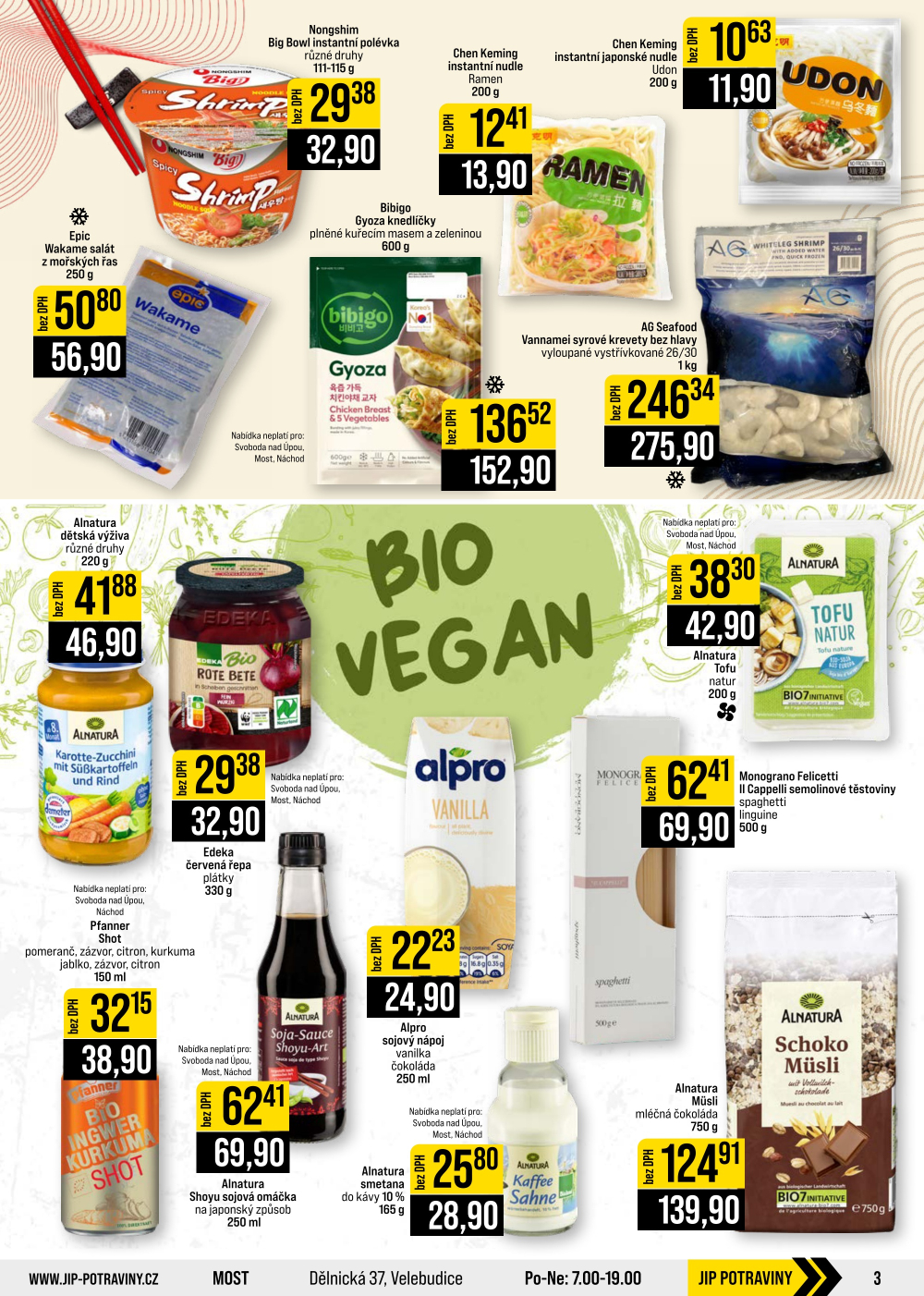 Leták JIP leták CC Cash & Carry - České Budějovice, Most, Náchod, Svoboda nad Úpou, Sušice - strana 3
