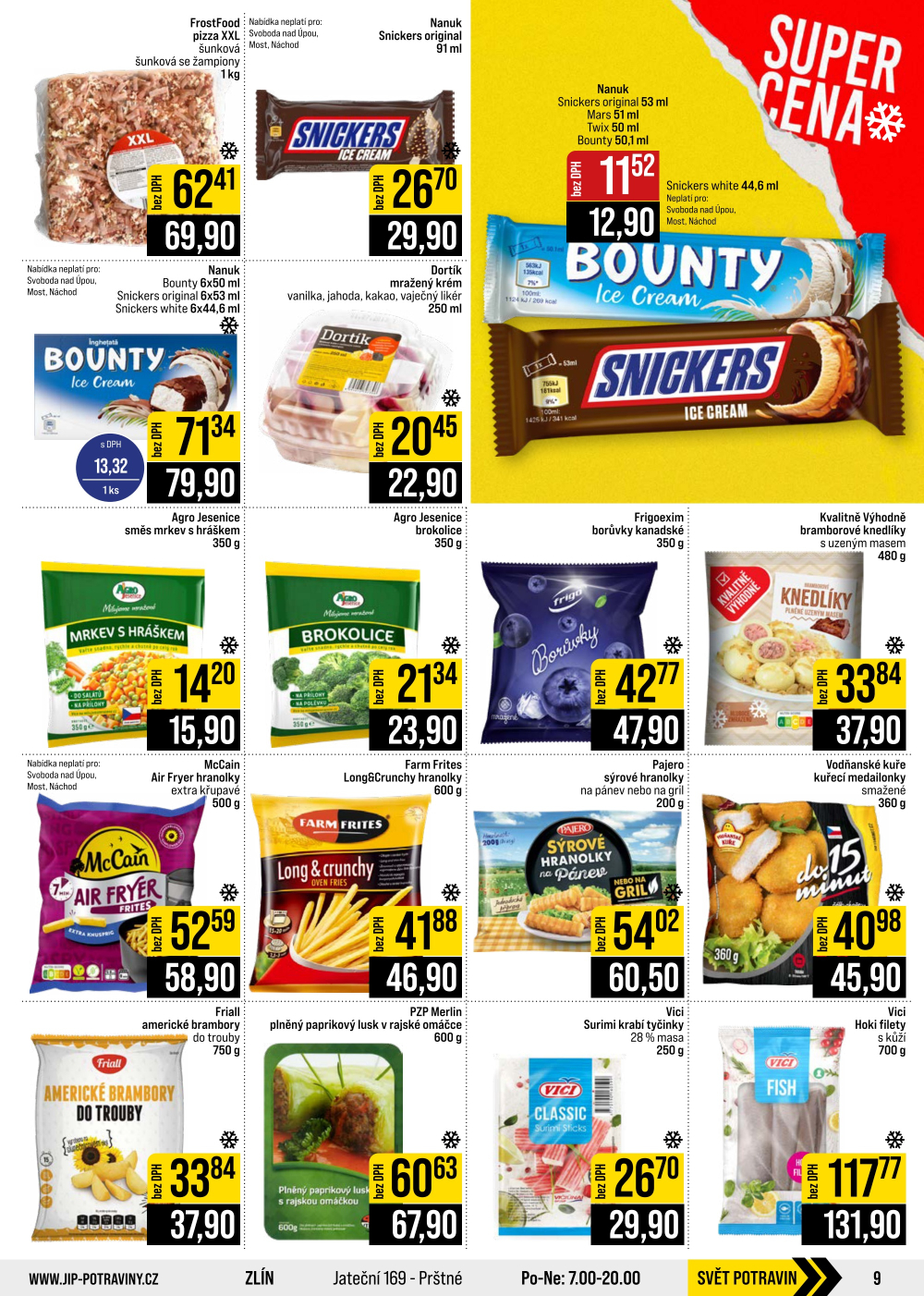 Leták JIP leták CC Cash & Carry - České Budějovice, Most, Náchod, Svoboda nad Úpou, Sušice - strana 9