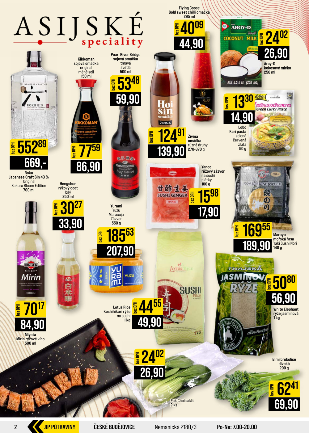 Leták JIP leták CC Cash & Carry - Brno, Ostrava, Praha, Polička, Olomouc, Karlovy Vary, Zlín, Jilemnice, Pardubice - strana 2