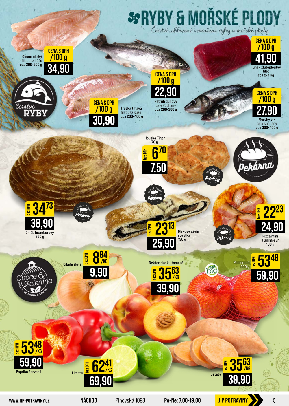 Leták JIP leták CC Cash & Carry - Brno, Ostrava, Praha, Polička, Olomouc, Karlovy Vary, Zlín, Jilemnice, Pardubice - strana 5