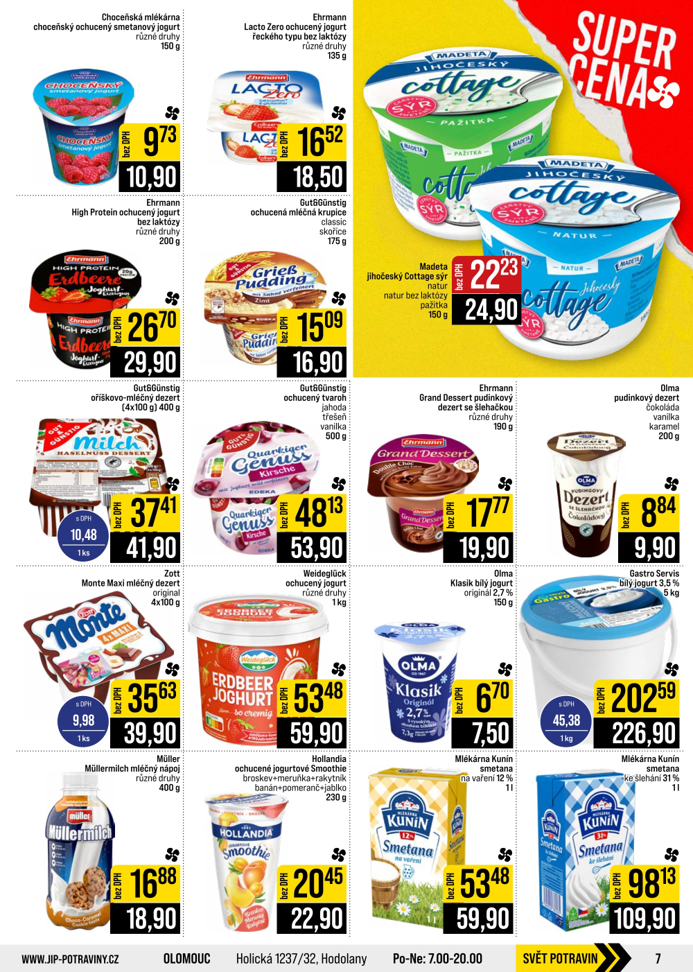 Leták JIP leták CC Cash & Carry - Brno, Ostrava, Praha, Polička, Olomouc, Karlovy Vary, Zlín, Jilemnice, Pardubice - strana 7