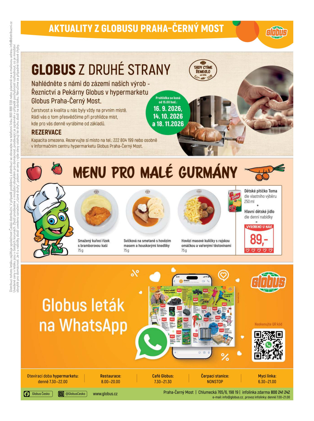Leták Globus leták Praha - Černý Most - strana 39