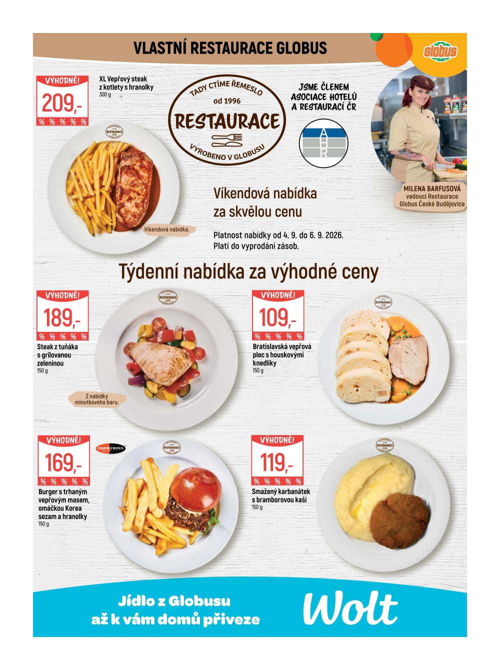 Leták Globus leták České Budějovice - strana 8