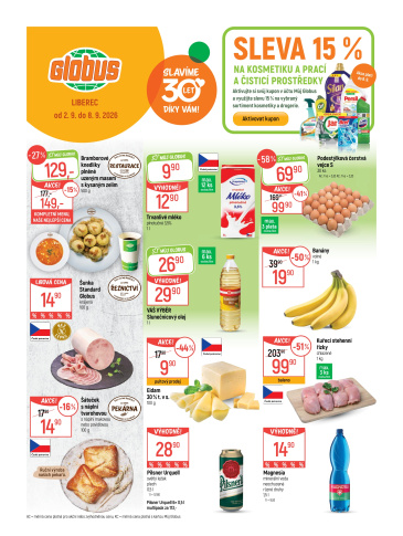 Globus leták Liberec