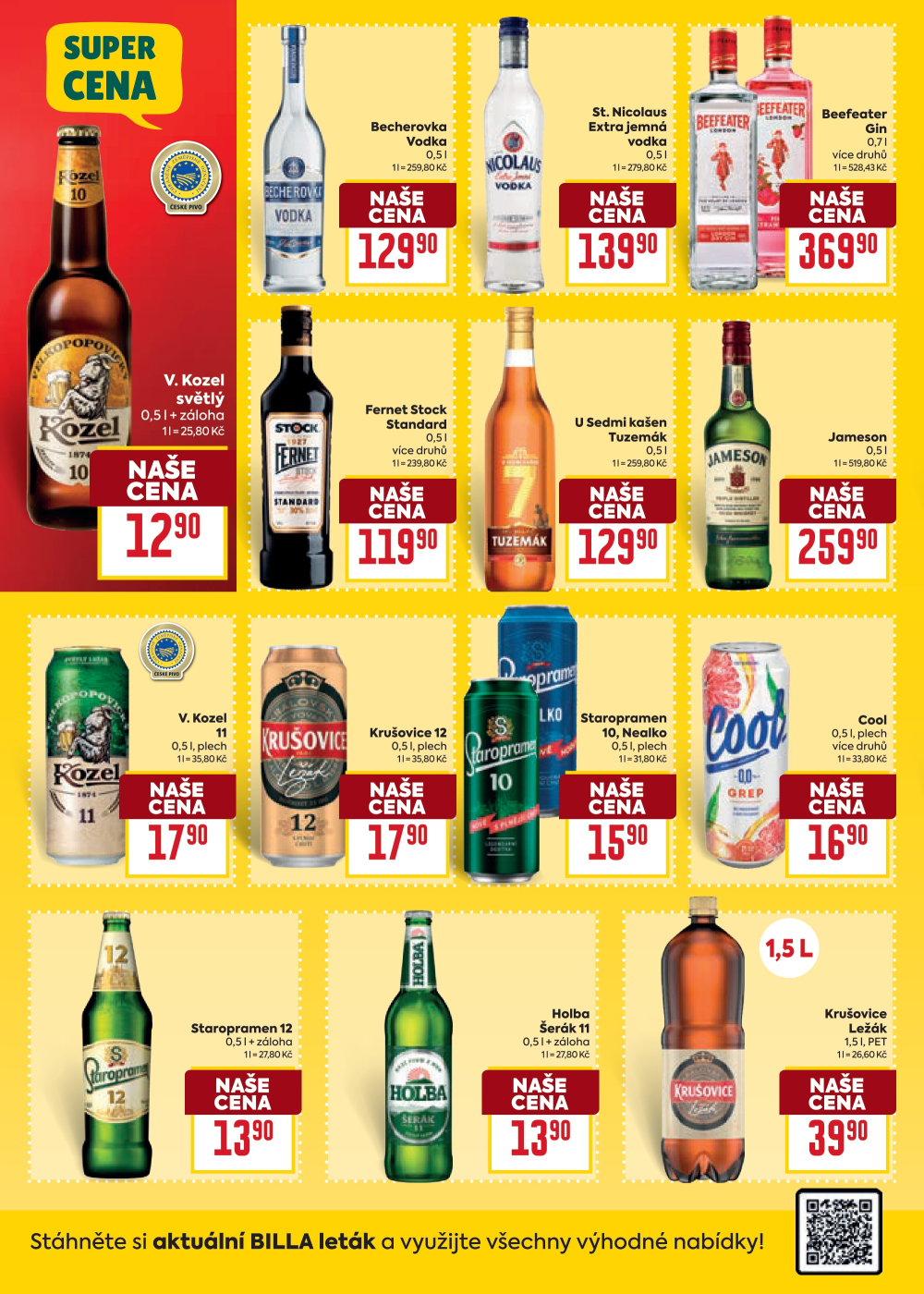 Leták BILLA velký leták - strana 28