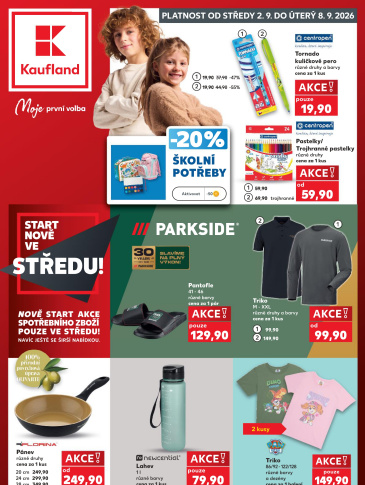 Kaufland leták - Spotřební zboží