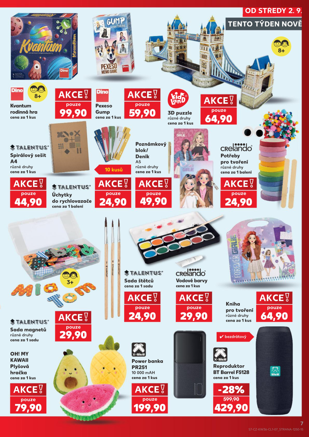 Leták Kaufland leták - Spotřební zboží - strana 7