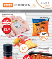 Akční leták Jednota Mikulov 