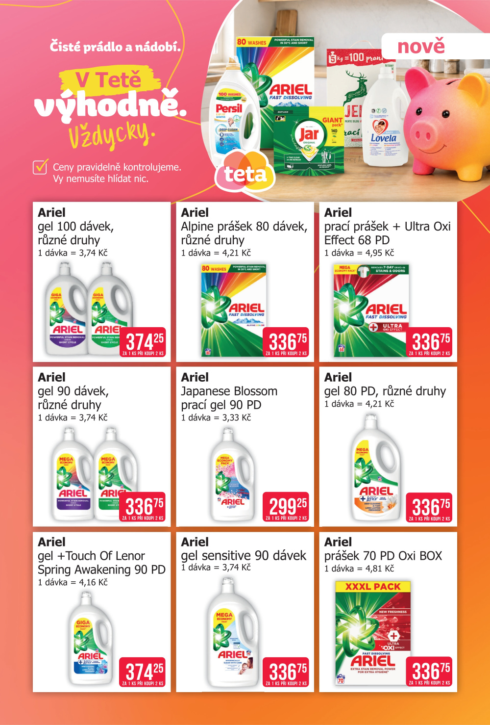 Leták Teta drogerie - Vždycky výhodně - strana 2
