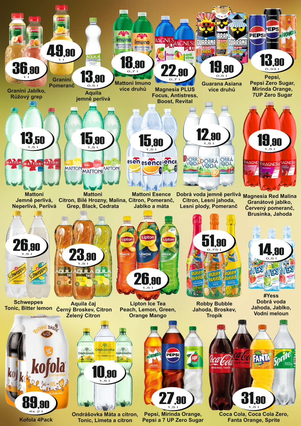 Leták ADAM POTRAVINY leták - strana 6
