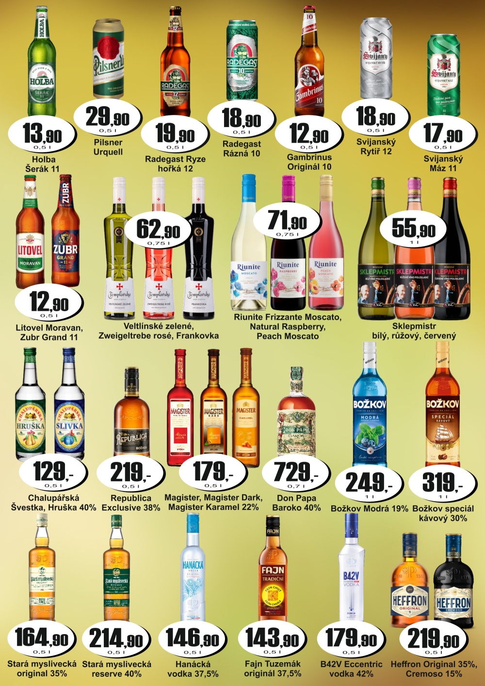 Leták ADAM POTRAVINY leták - strana 7