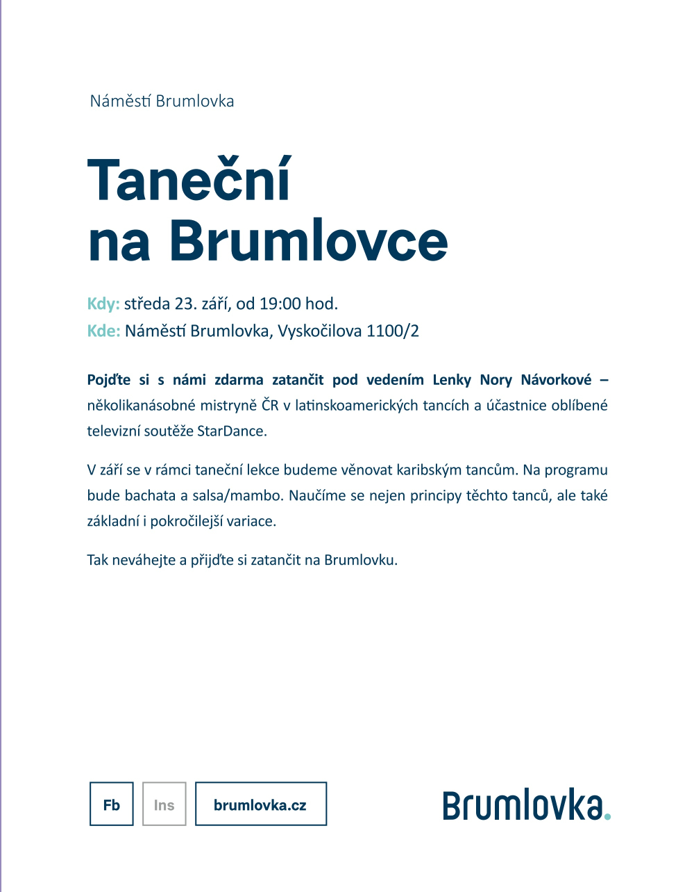 Leták eBrumlovka magazín - strana 18