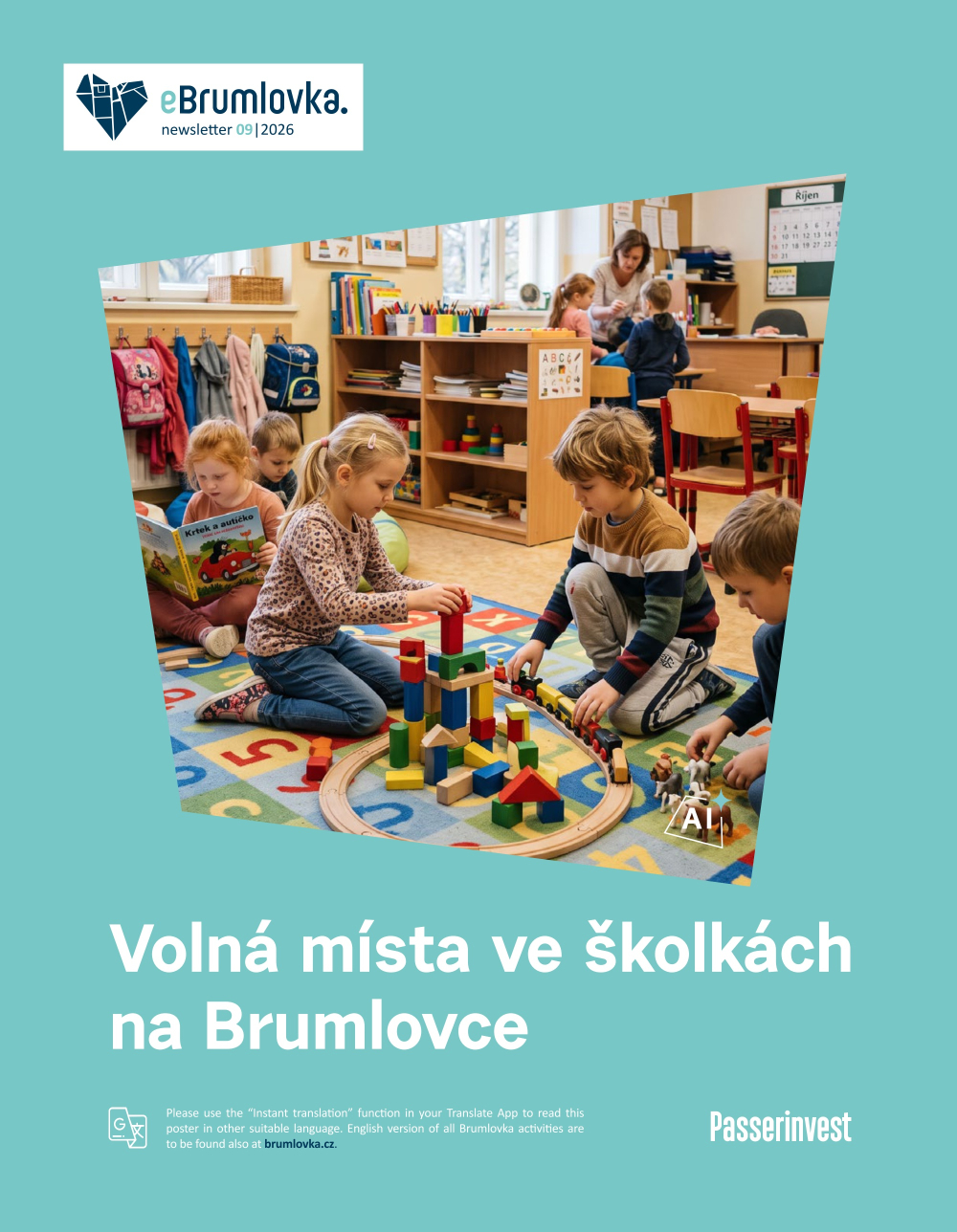 Leták eBrumlovka magazín - strana 1