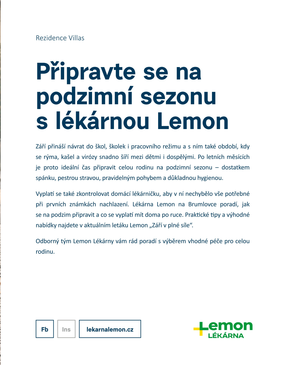 Leták eBrumlovka magazín - strana 38