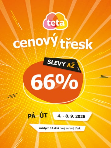 Teta drogerie - Cenový třesk