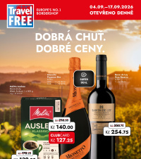 Akční leták TRAVEL FREE 