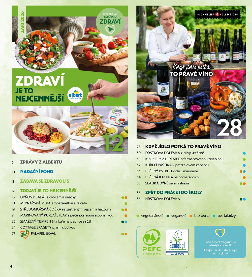 Leták Albert magazín - strana 4