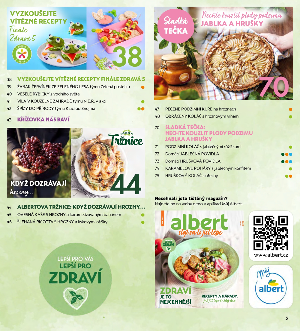 Leták Albert magazín - strana 5
