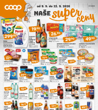 Akční leták COOP  - Super ceny