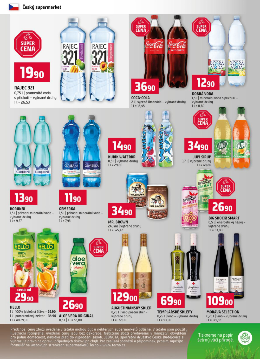 Leták Terno leták - Tábor, Strakonice, Blatná - strana 12
