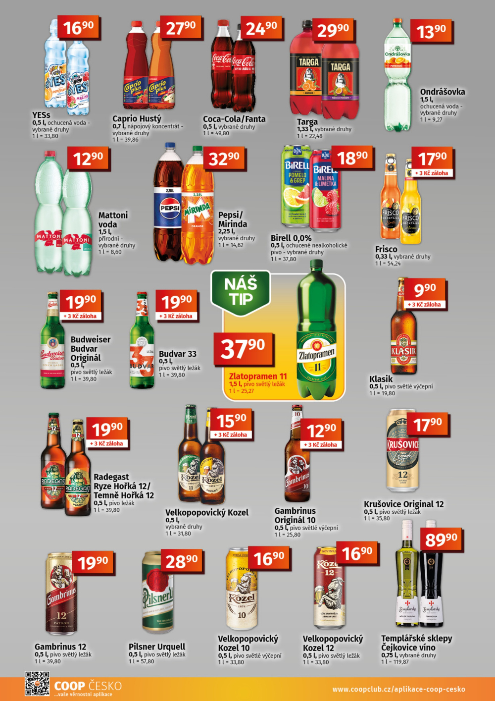 Leták COOP leták - TIP a TUTY Menu - strana 8
