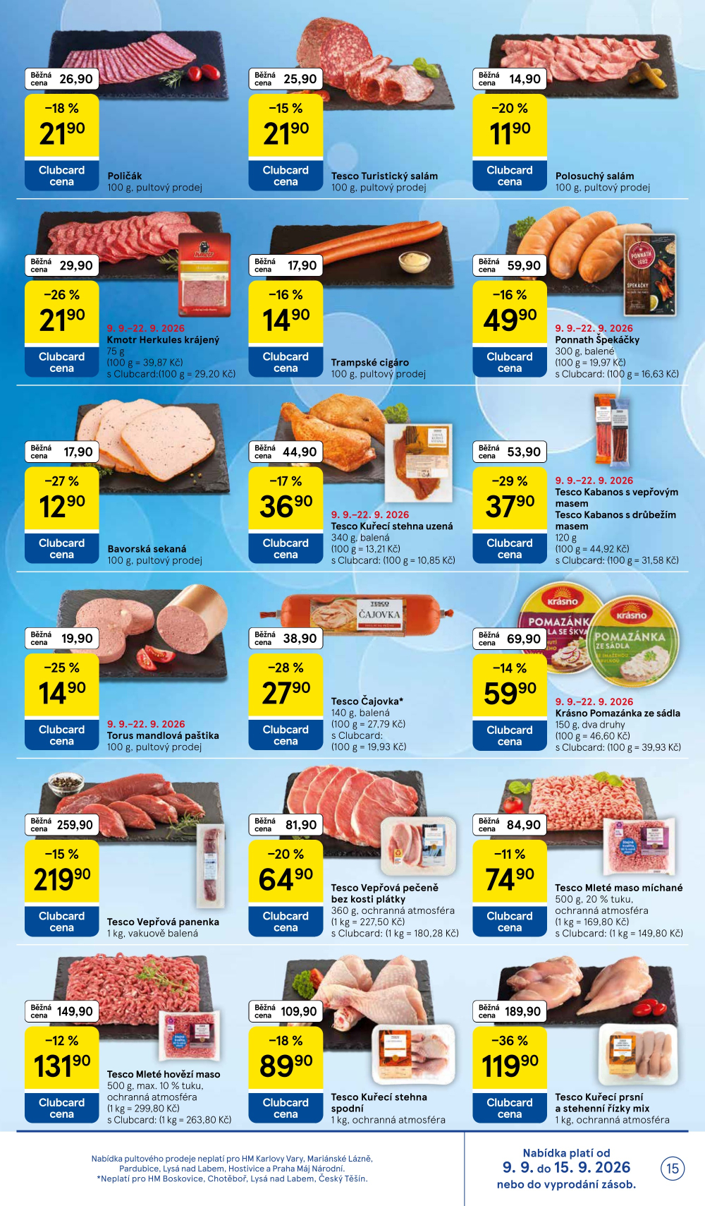 Leták Tesco hypermarket leták - strana 15
