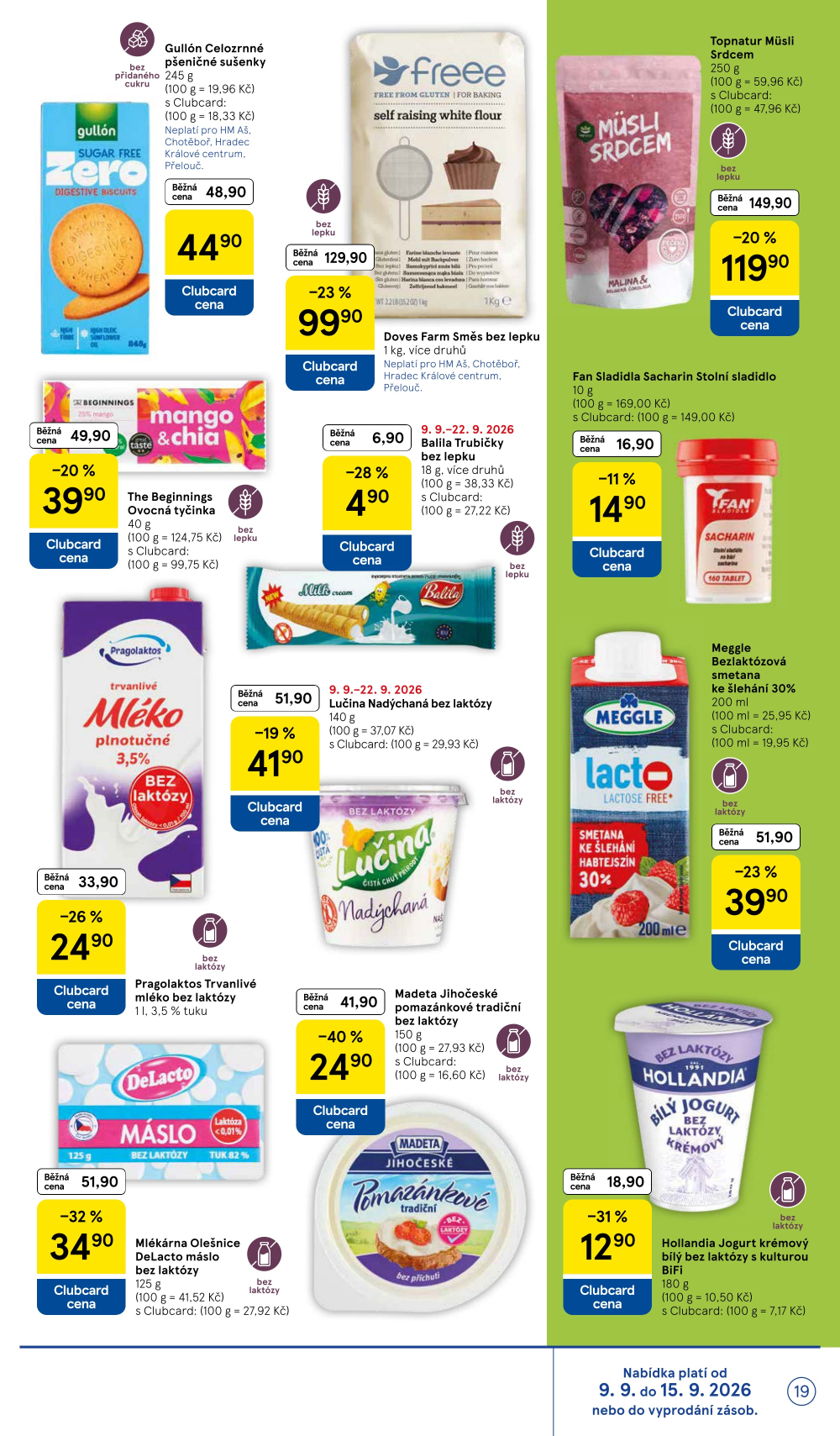 Leták Tesco hypermarket leták - strana 19
