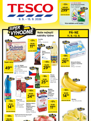 Tesco hypermarket leták