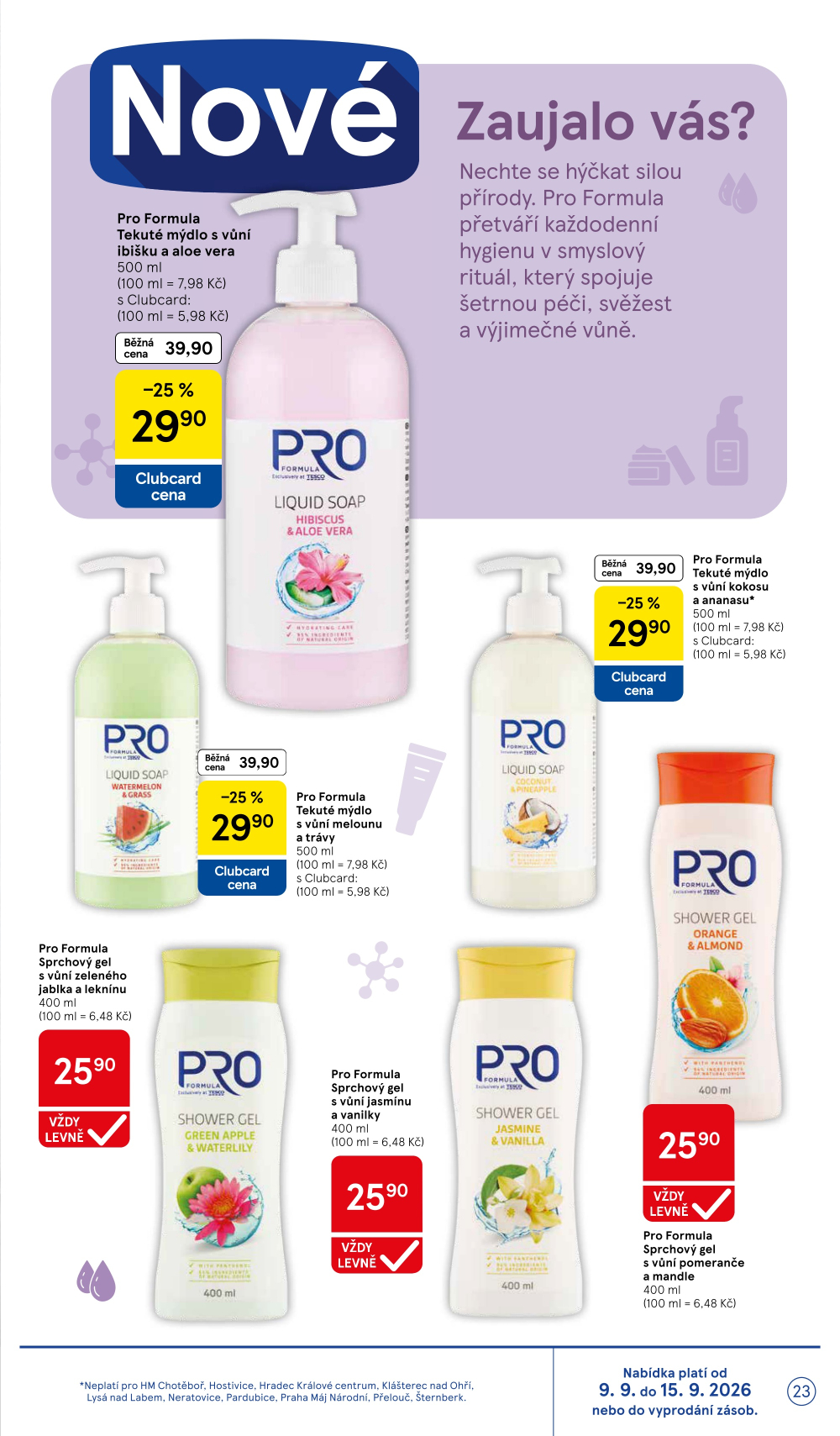 Leták Tesco hypermarket leták - strana 23