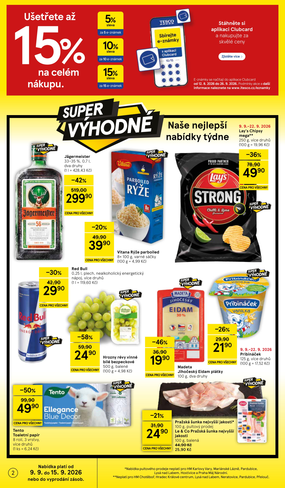Leták Tesco hypermarket leták - strana 2
