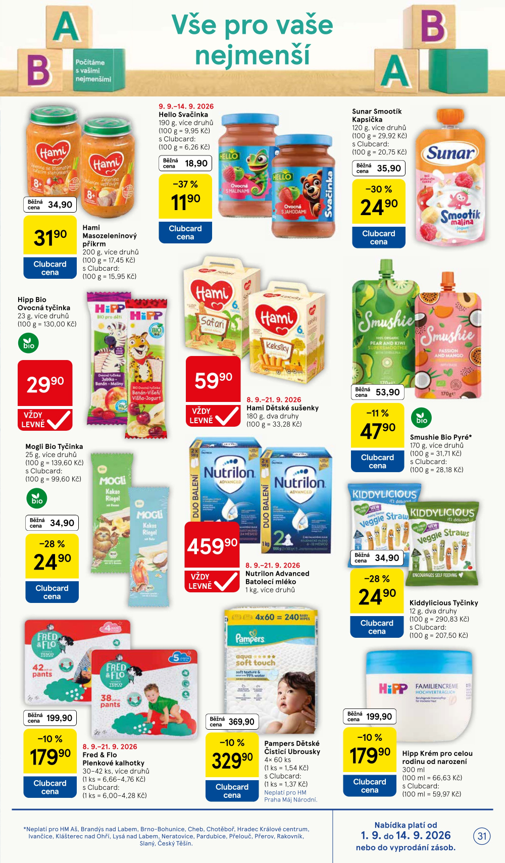 Leták Tesco hypermarket leták - strana 31