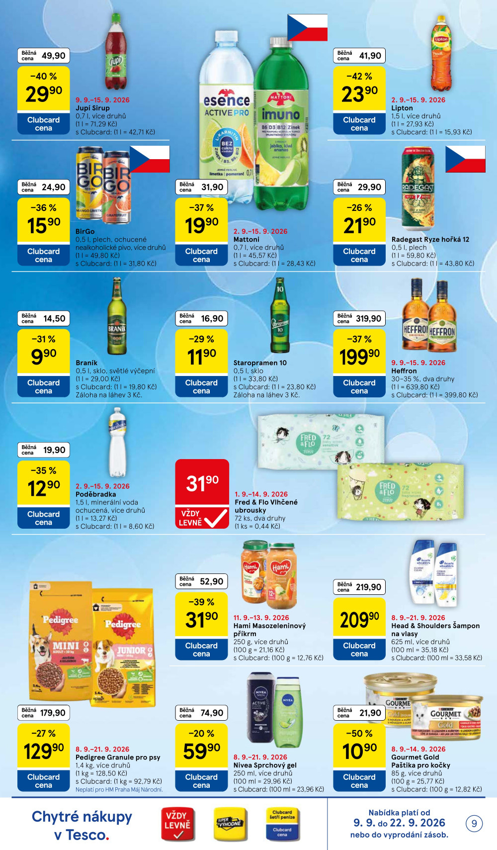 Leták Tesco hypermarket leták - strana 9