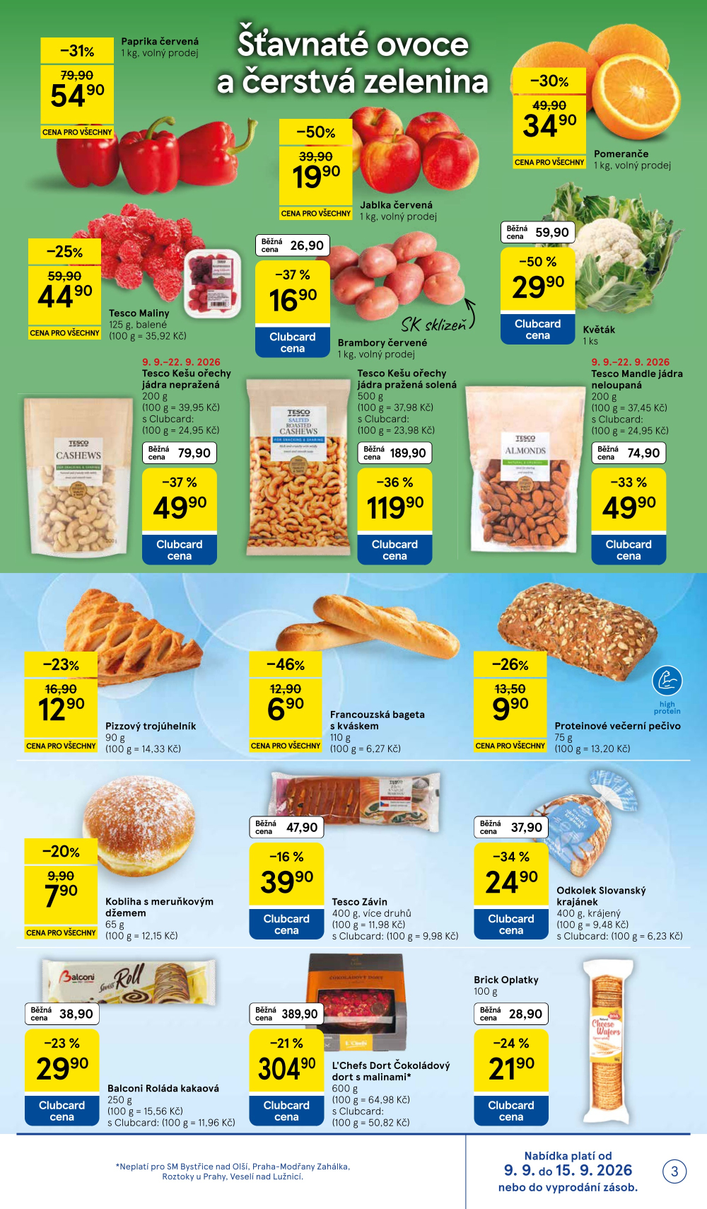 Leták Tesco supermarket leták - strana 3