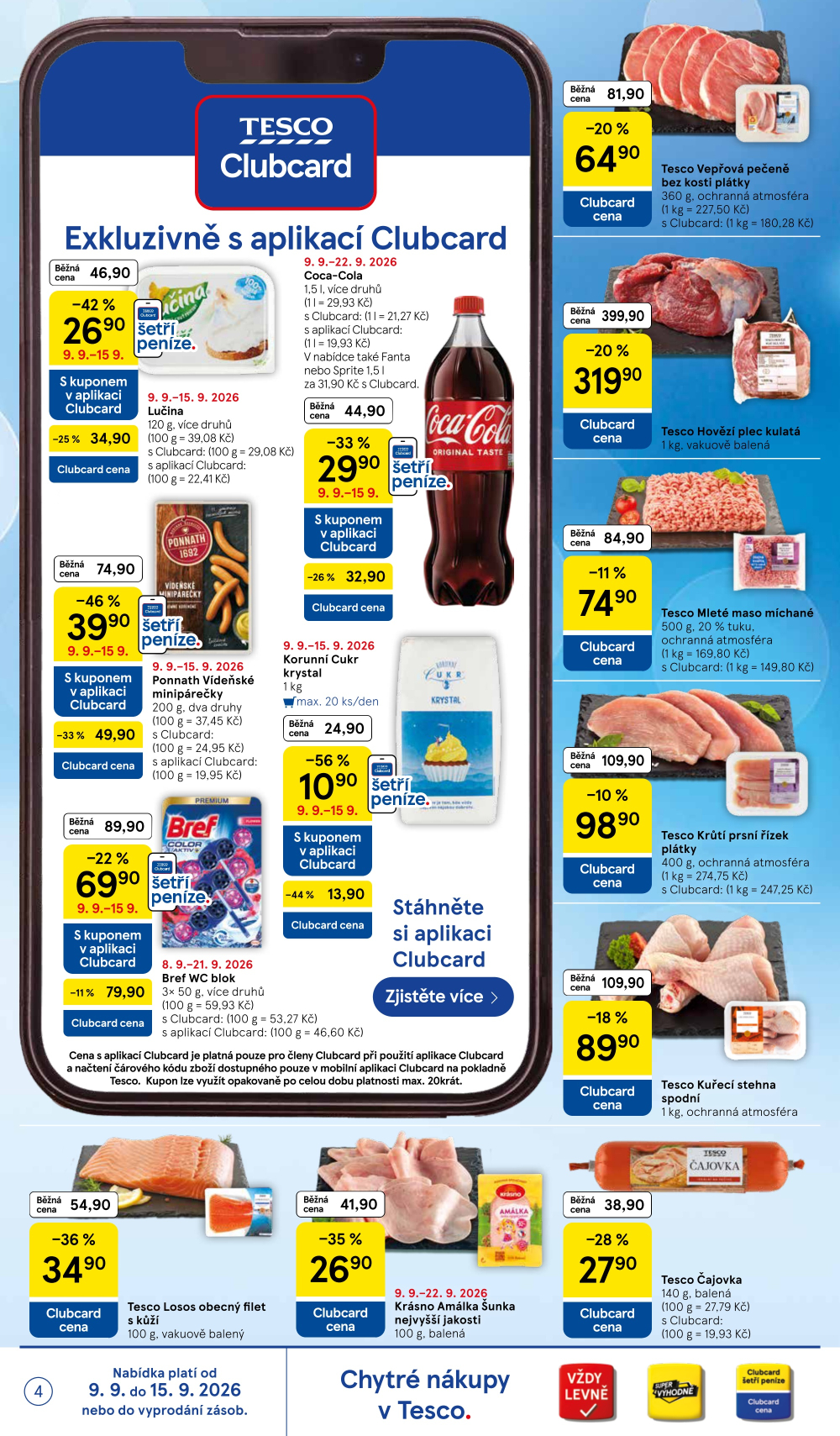 Leták Tesco supermarket leták - strana 4