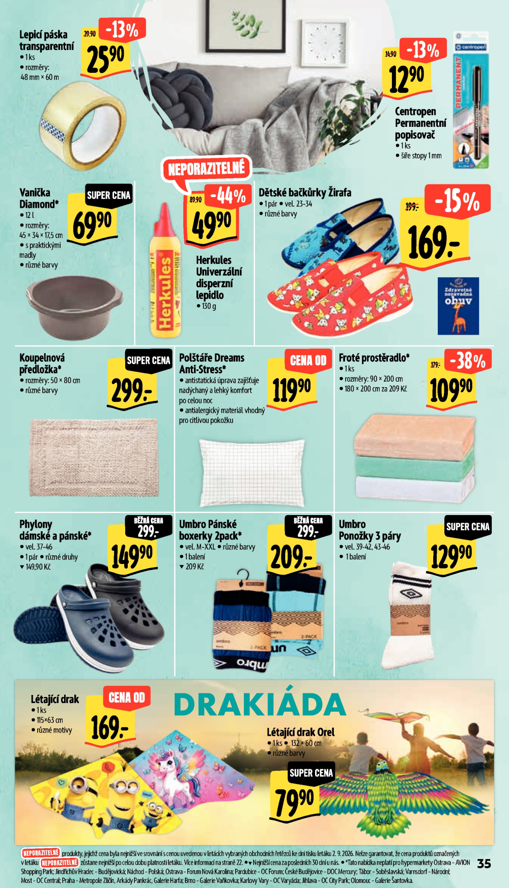 Leták Albert Hypermarket leták - strana 43