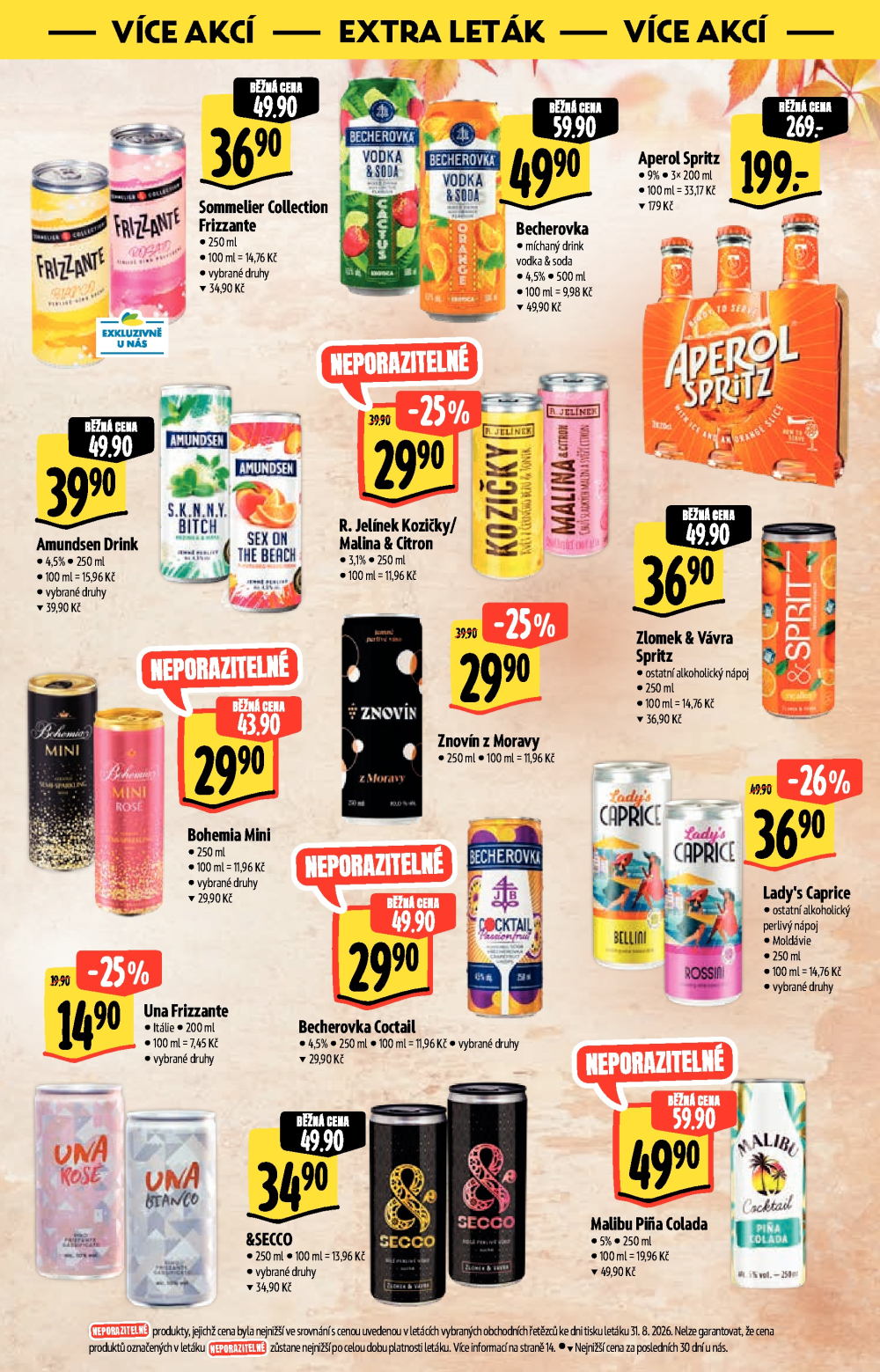 Leták Albert Hypermarket - Podzimní vína - strana 16